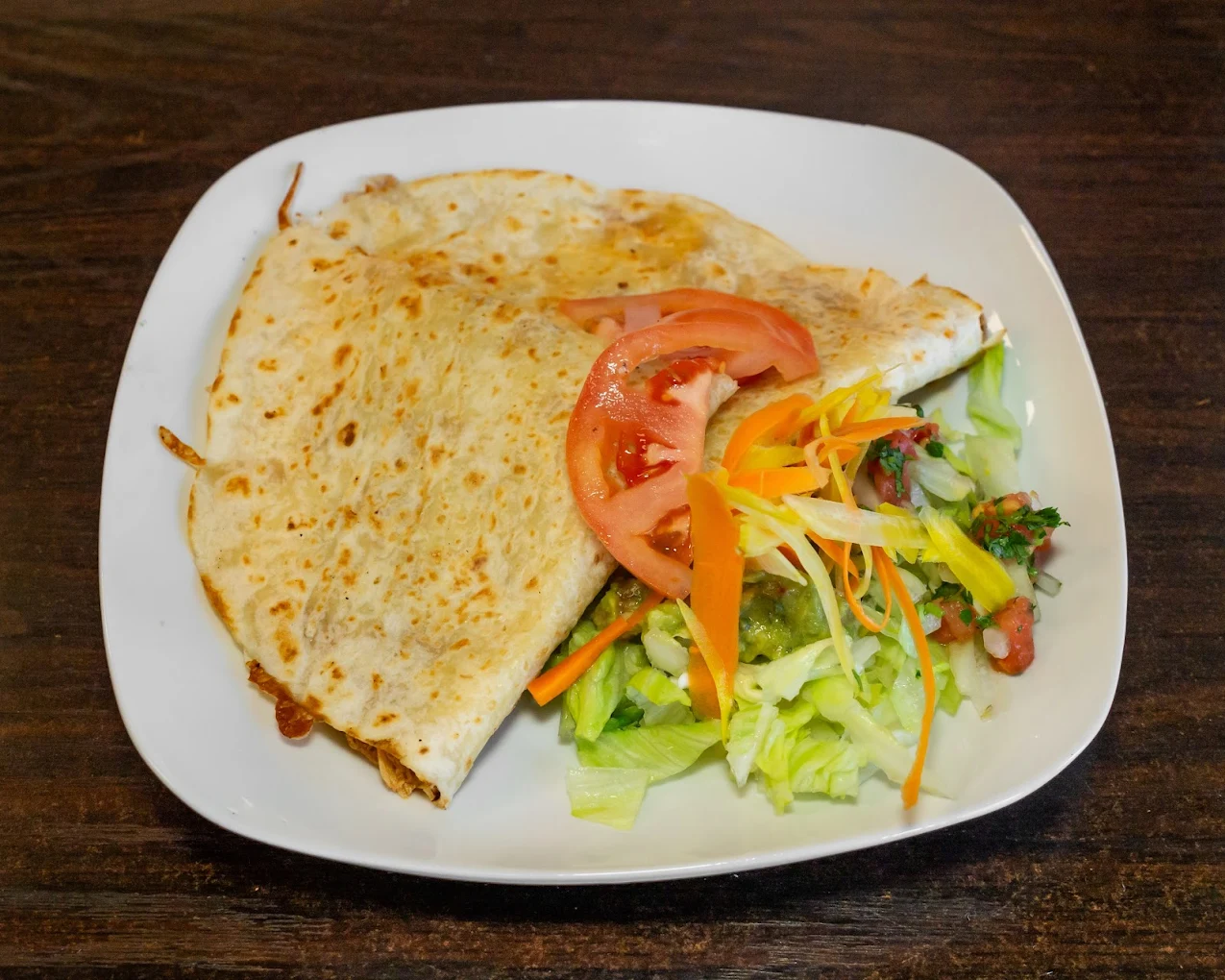 Quesadillas - Cheesy quesadillas.